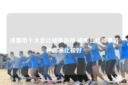 成都市十大会计师事务所 成都会计师事务所哪家比较好